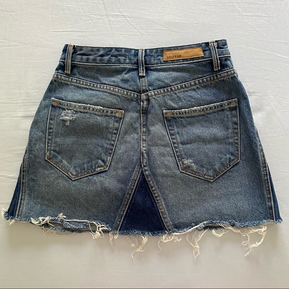 GRLFRND Eva A-Frame Gusset Skirt in Sir Duke - Picture 4 of 5